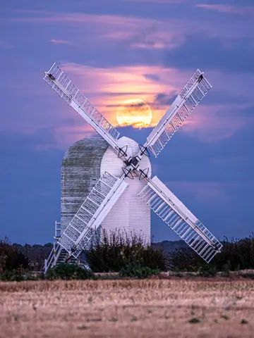 Chillenden Mill Moonrise 