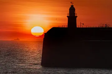 Folkestone Pier sunrise 2