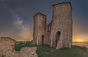 Reculver Towers Under Milky Way