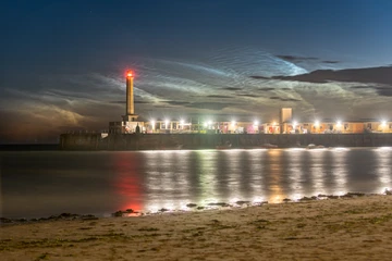 Margate Harbour Noctilucent Clouds 2