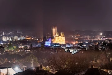 Canterbury Cathedral At Night 2