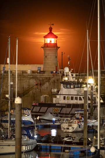 Ramsgate Lighthouse Moonrise