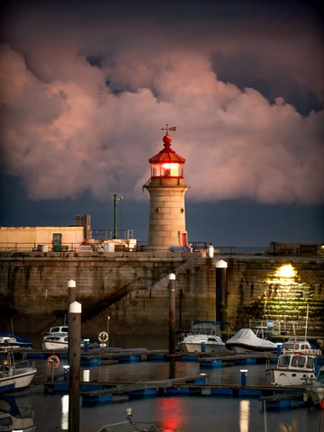 Ramsgate Lighthouse At Dusk