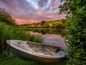 Trenley Lake Evening