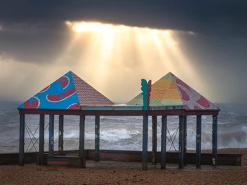 Folkestone Casa Anacaona During Storm Henk