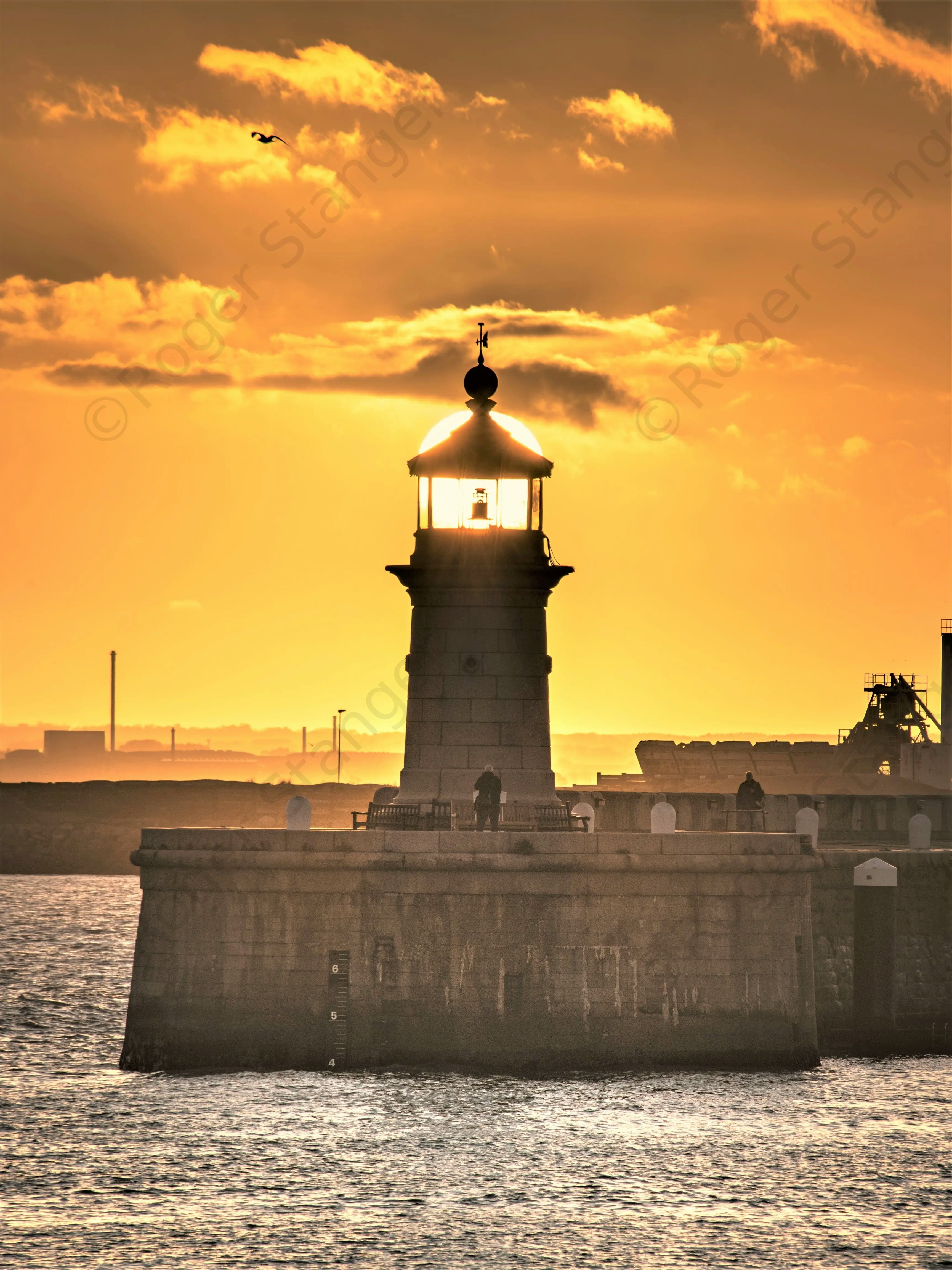 Ramsgate Sun In Lighthouse 4 X 3 