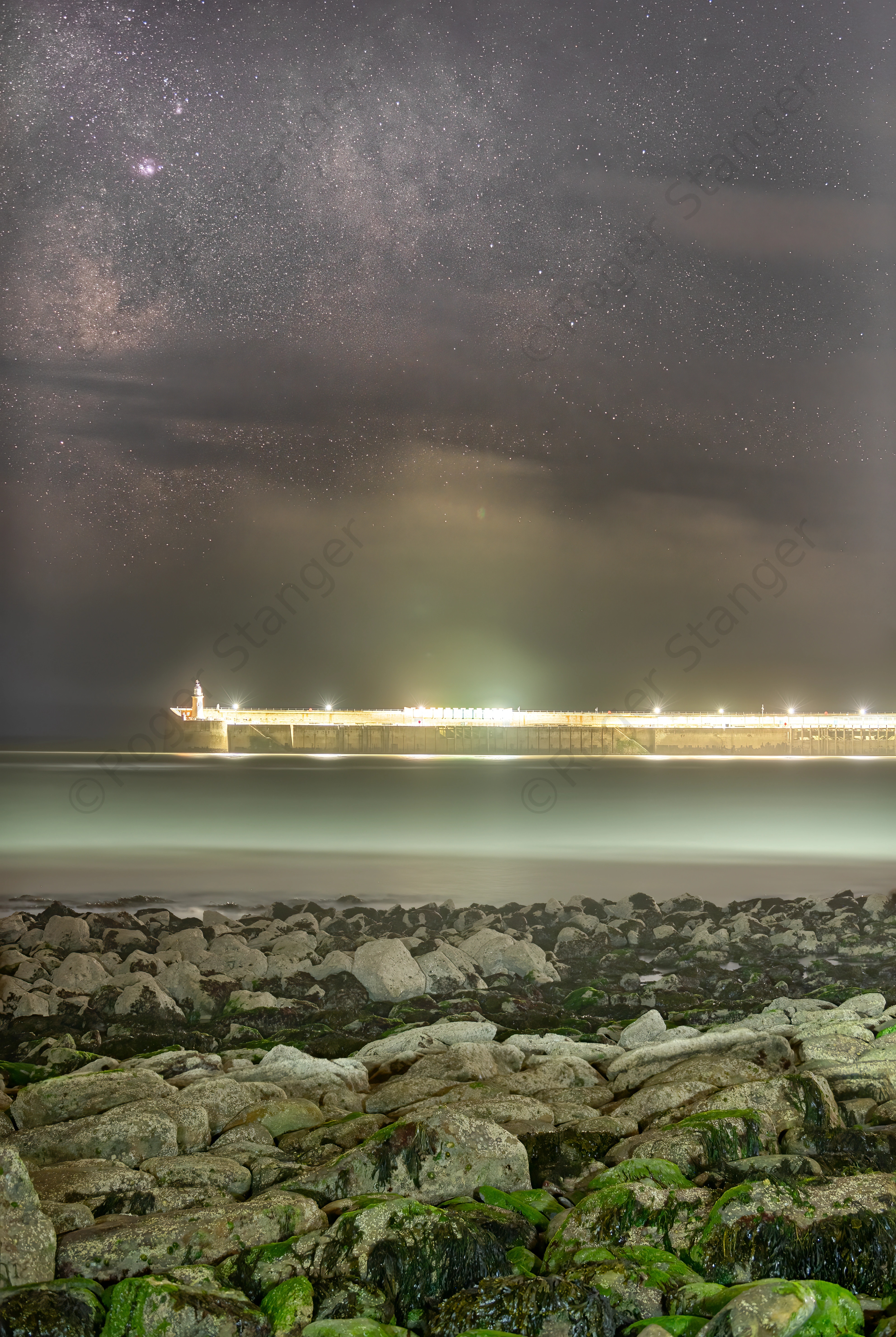 Folkestone Copt Point Milky Way And Pier