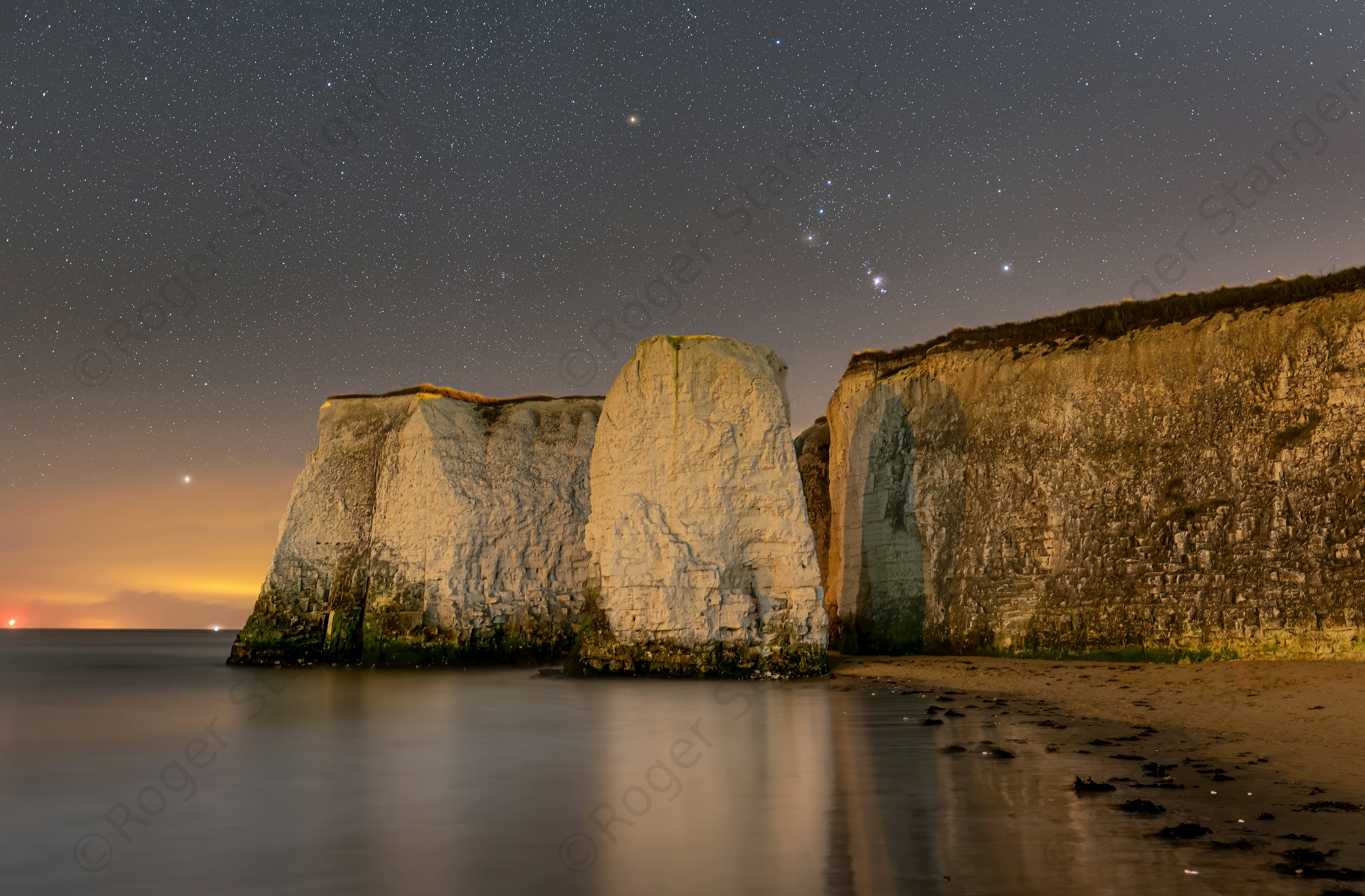 Botany Bay Stacks And Orion
