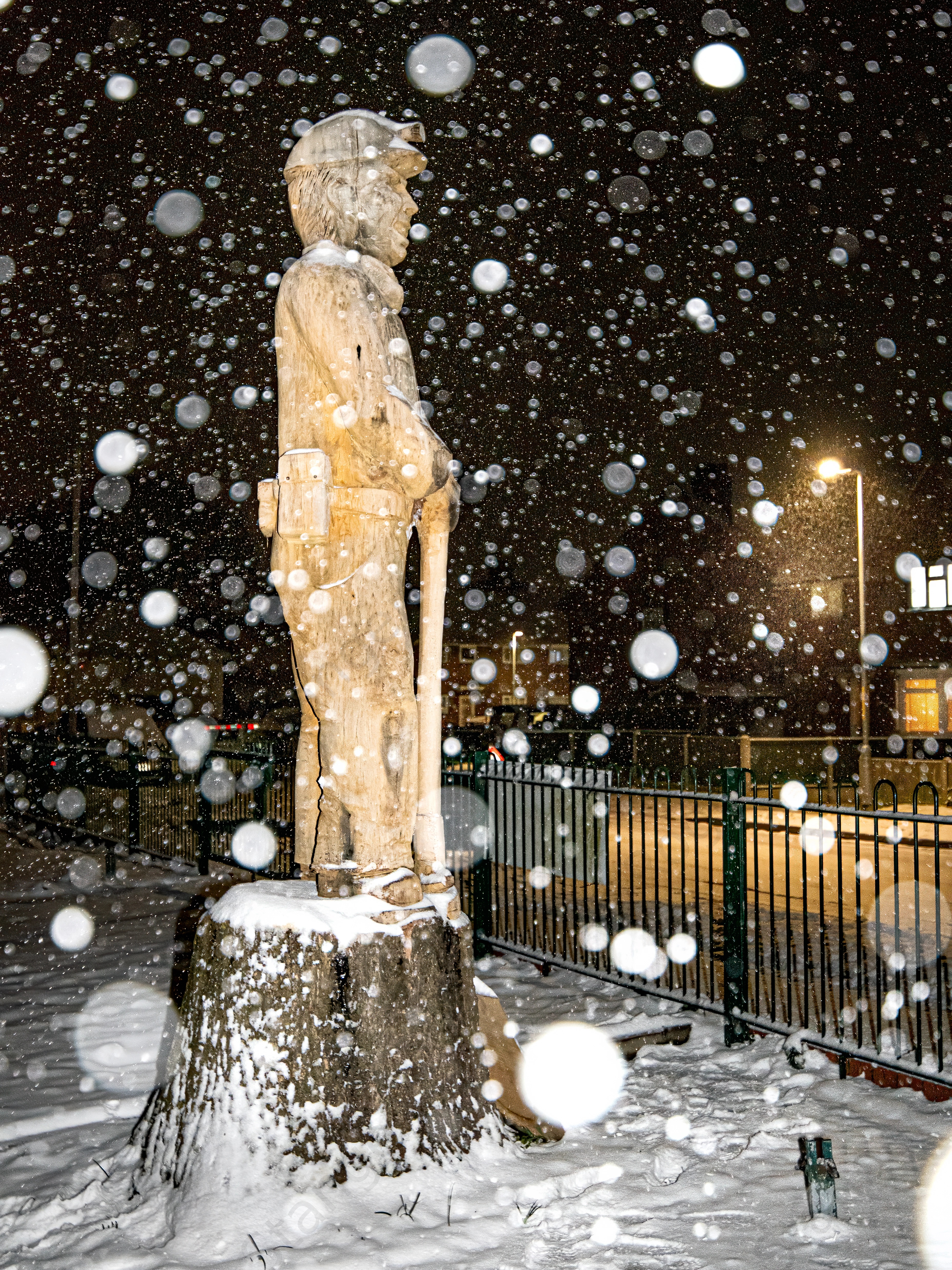 Hersden Jack The Miner In The Snow