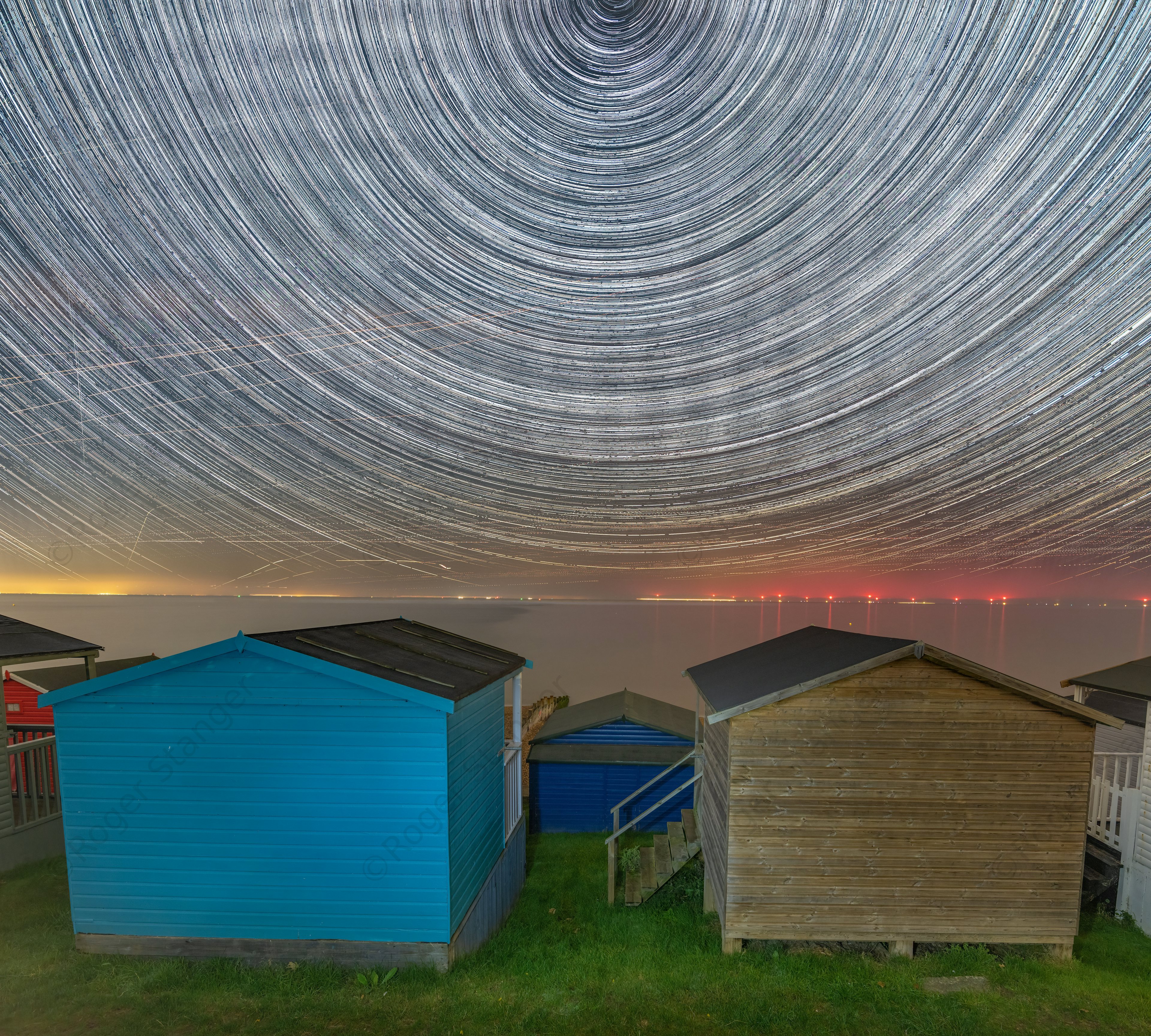 Tankerton Star Trails  (please note this is 10 x 9 not 1:1 ratio)