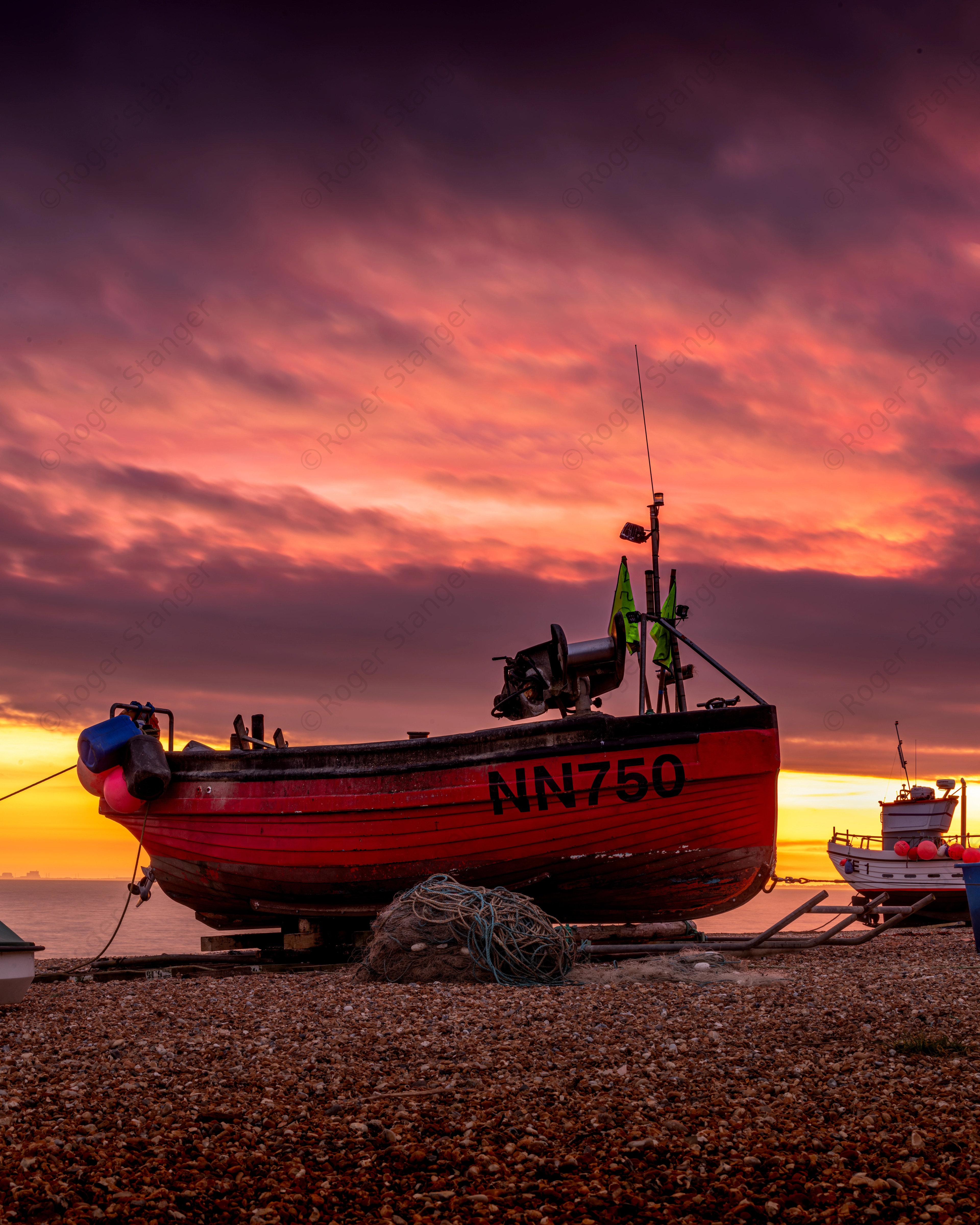 Fisherman's Beach, Hythe 10 x 8 