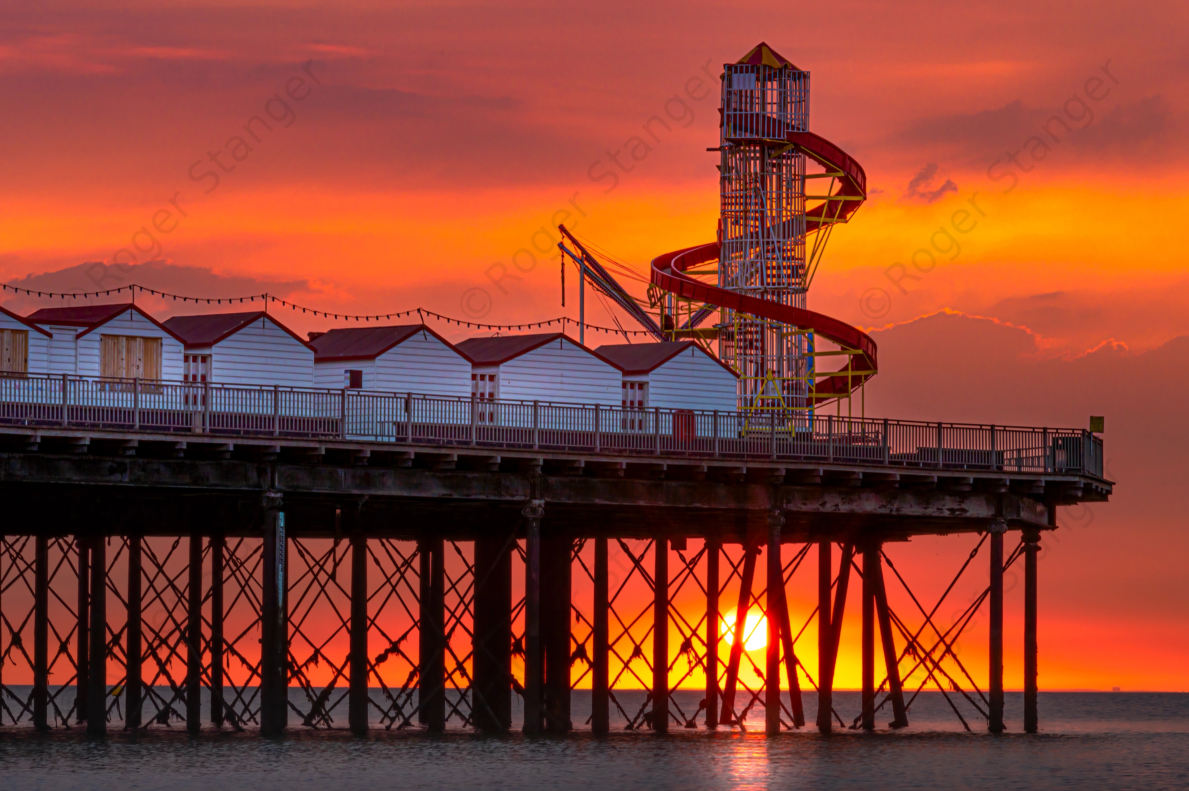 Herne Bay Pier Sunset 3 x 2