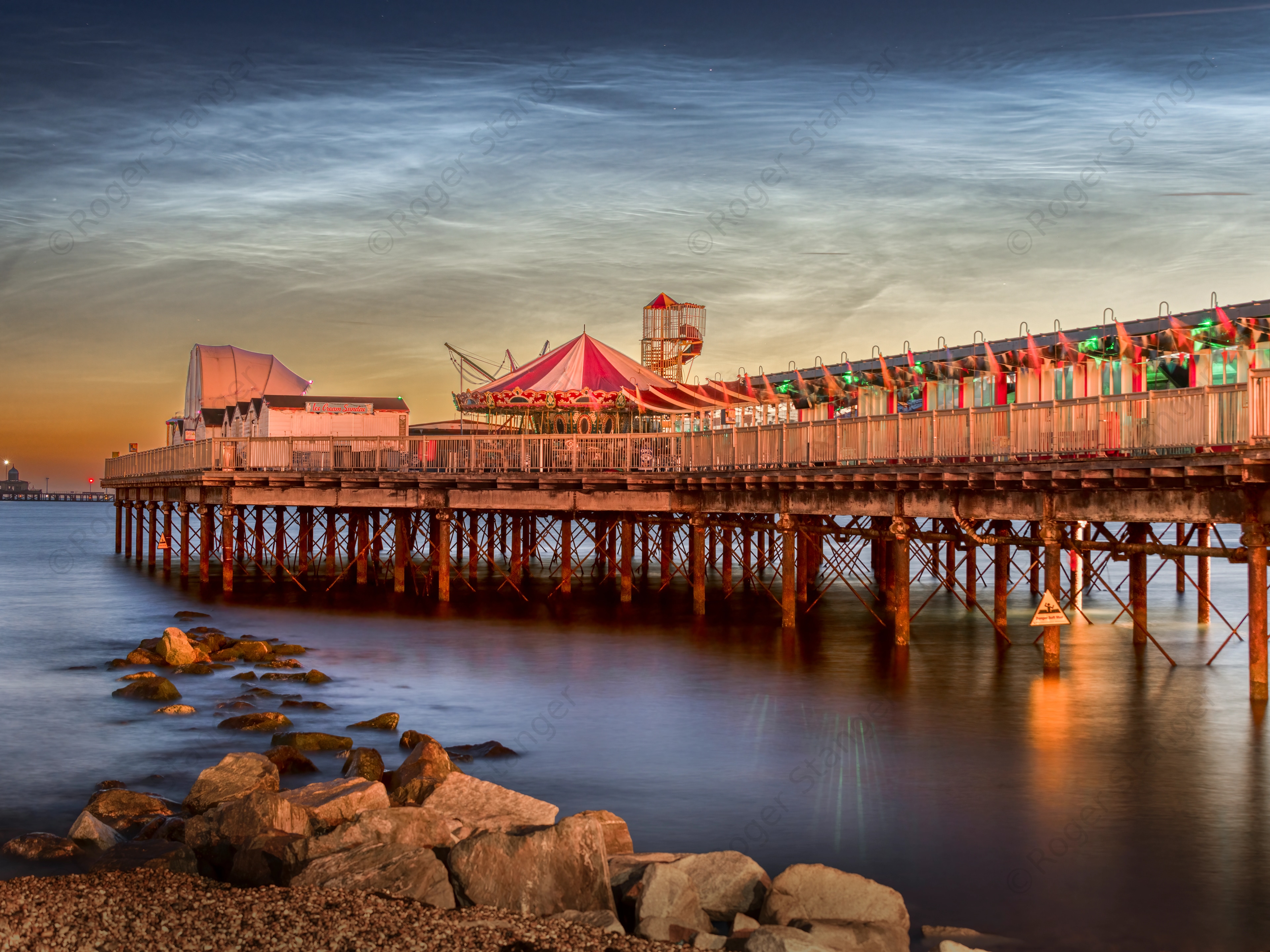 Herne Bay Noctilucent Clouds 2022 