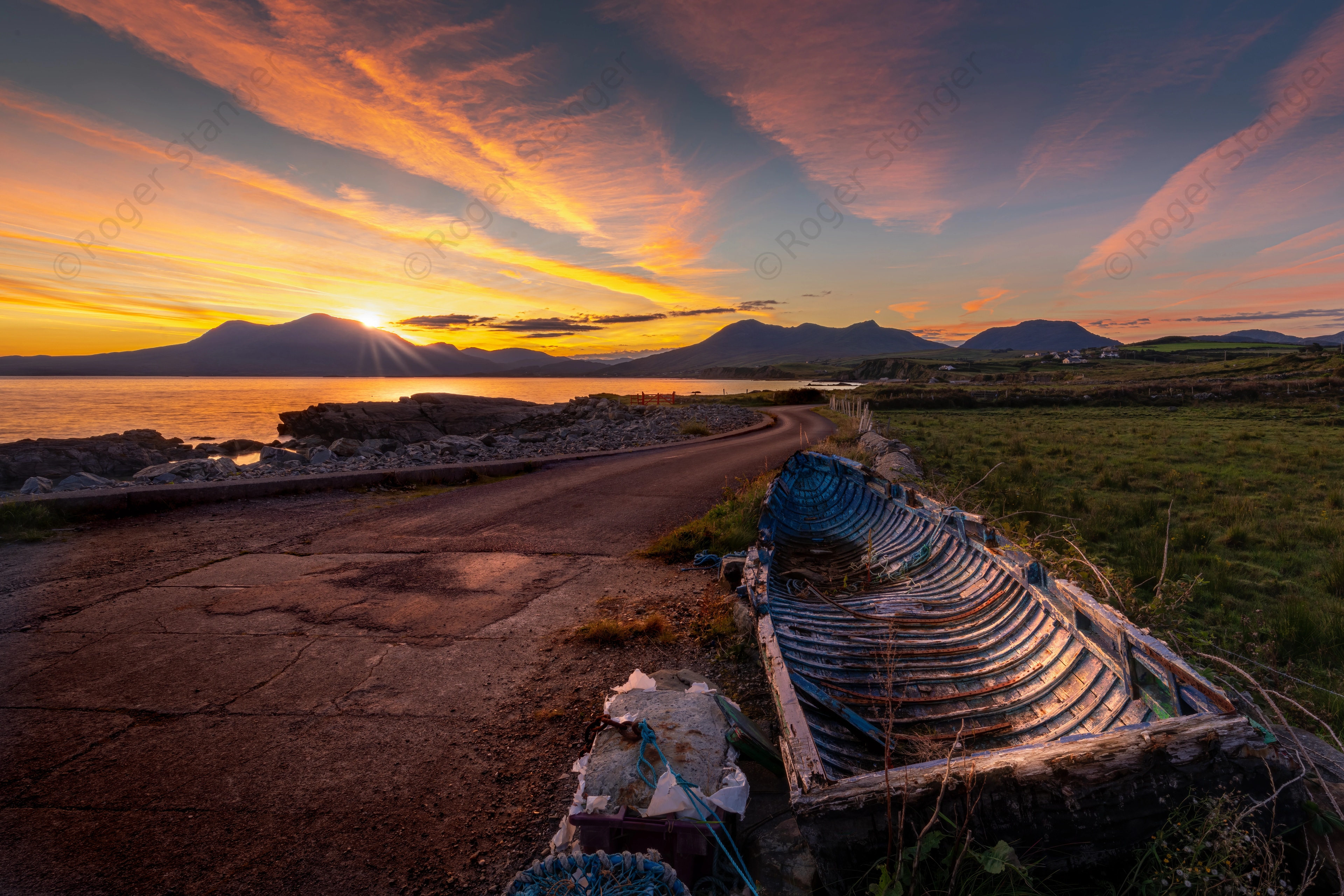 Sunrise at Gurteen Pier, Connemara