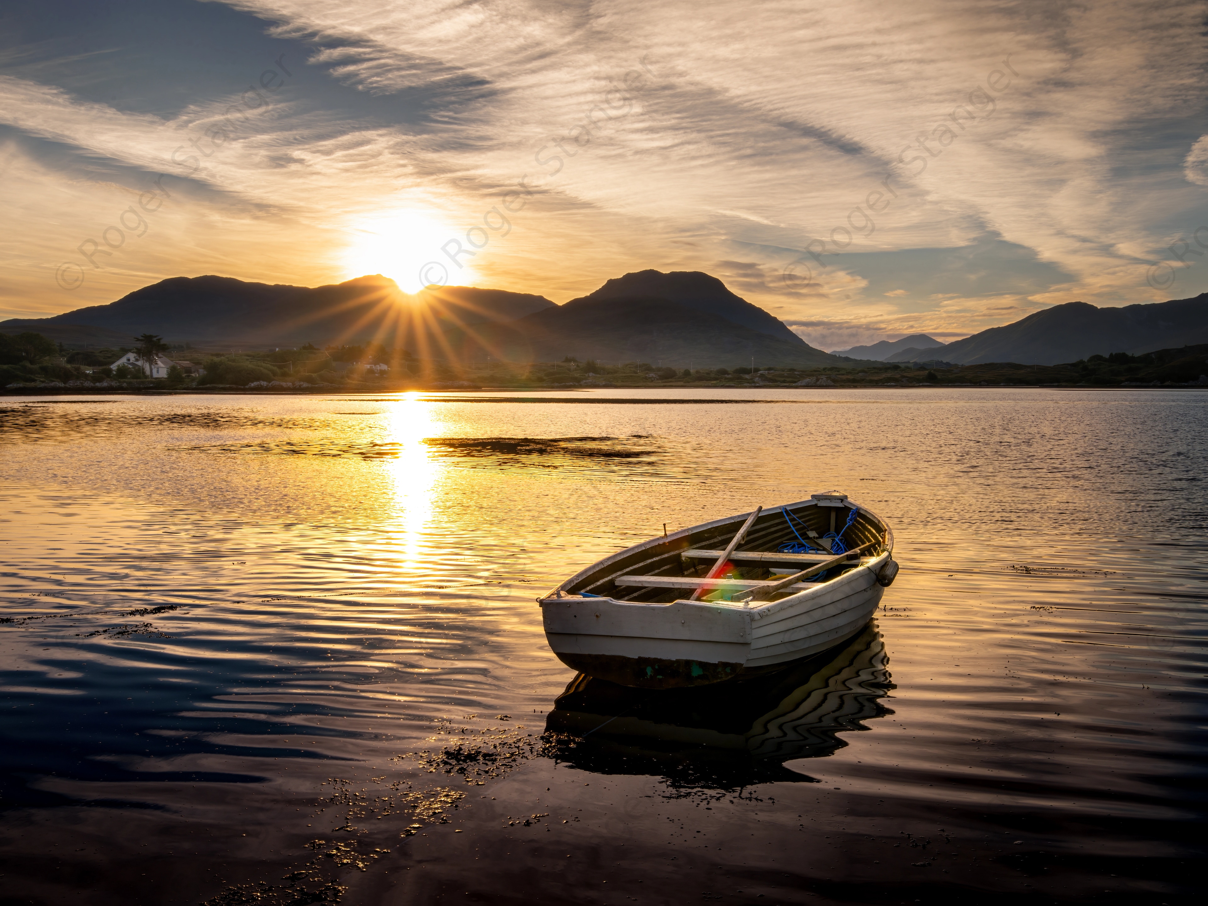 Sunrise at Derryherbert, Connemara