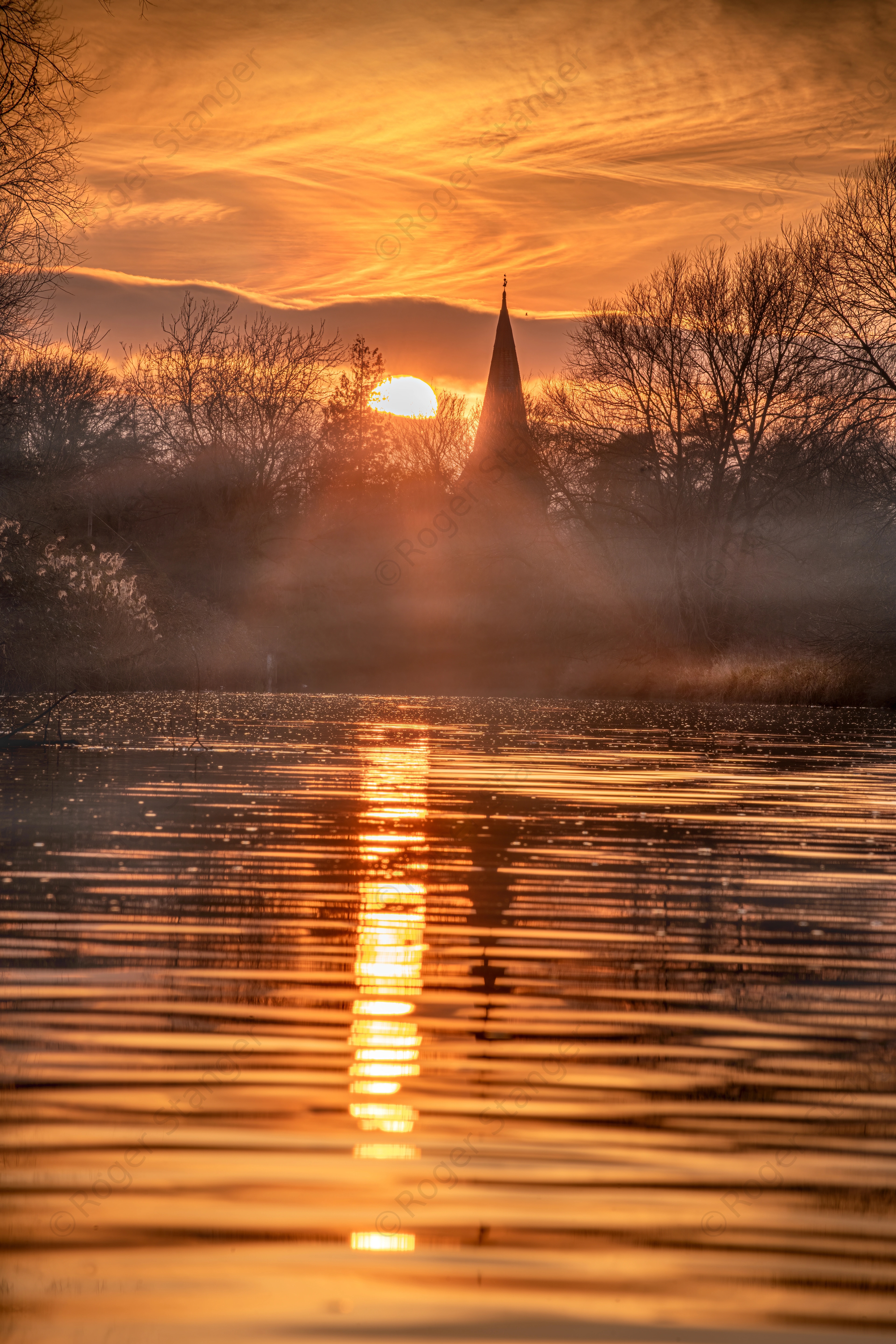 Fordwich Church From Fordwich Straight 2023