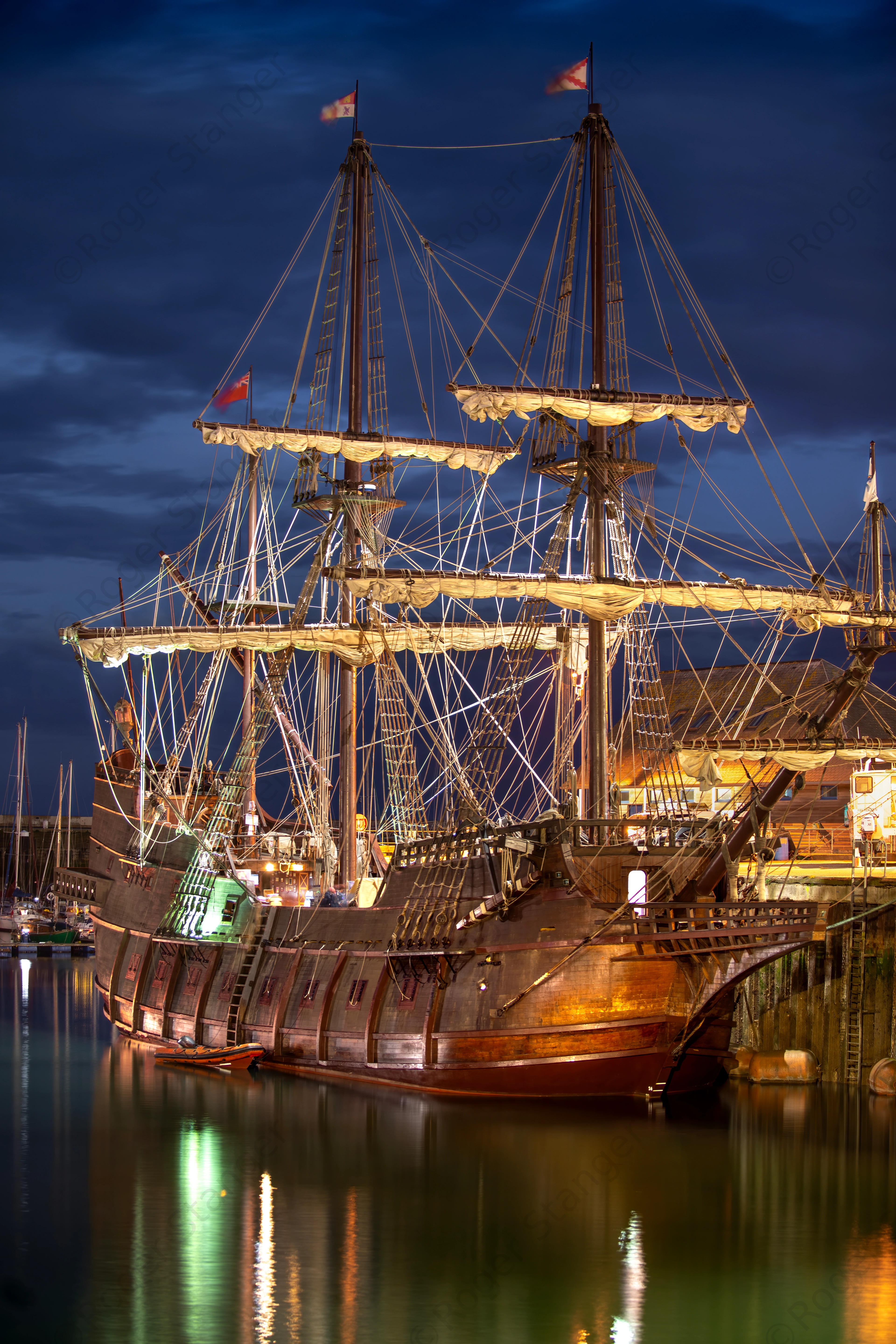 Galeón Andalucía at Ramsgate Harbour