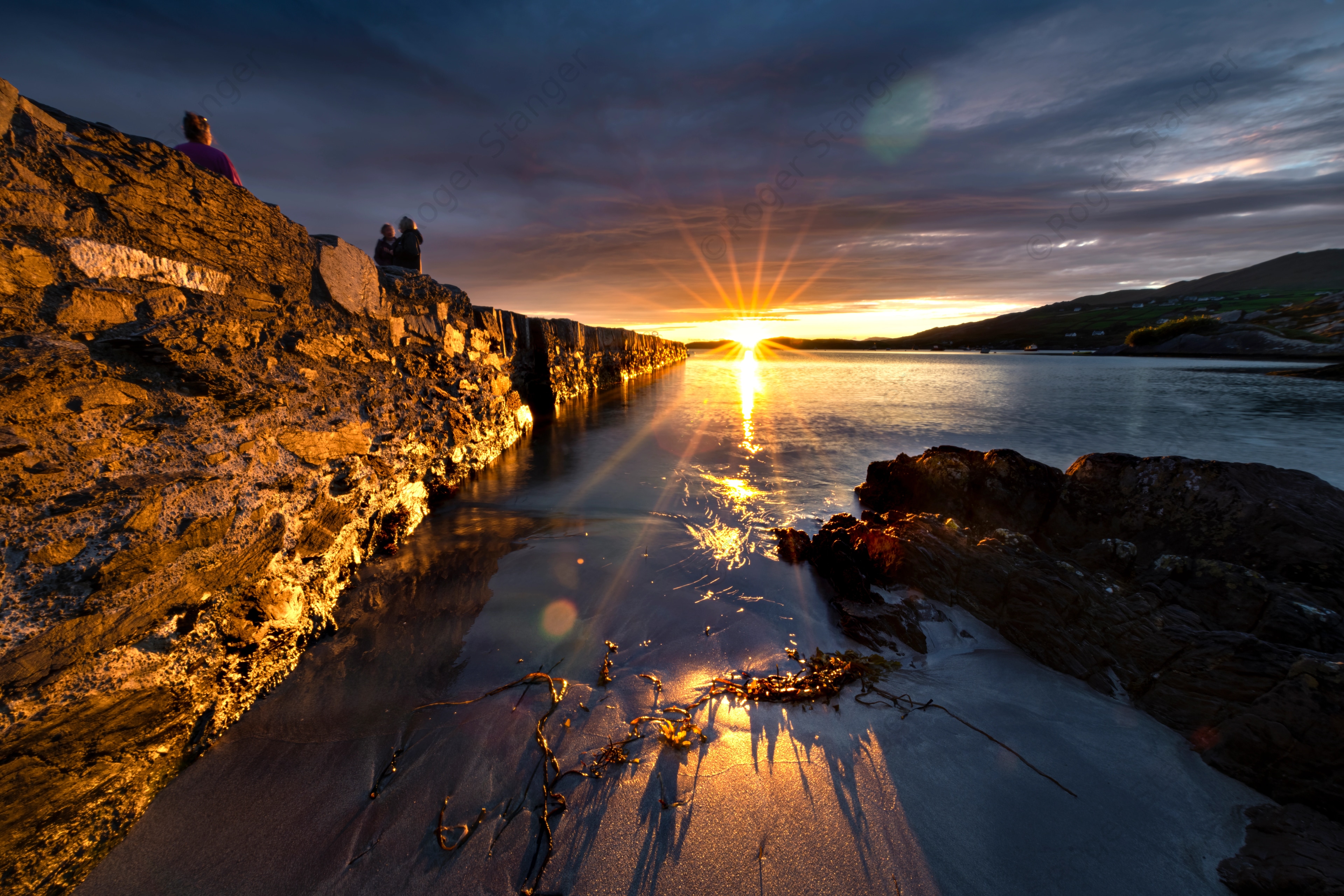 Ireland Derrynane Harbour Sunset 2023 