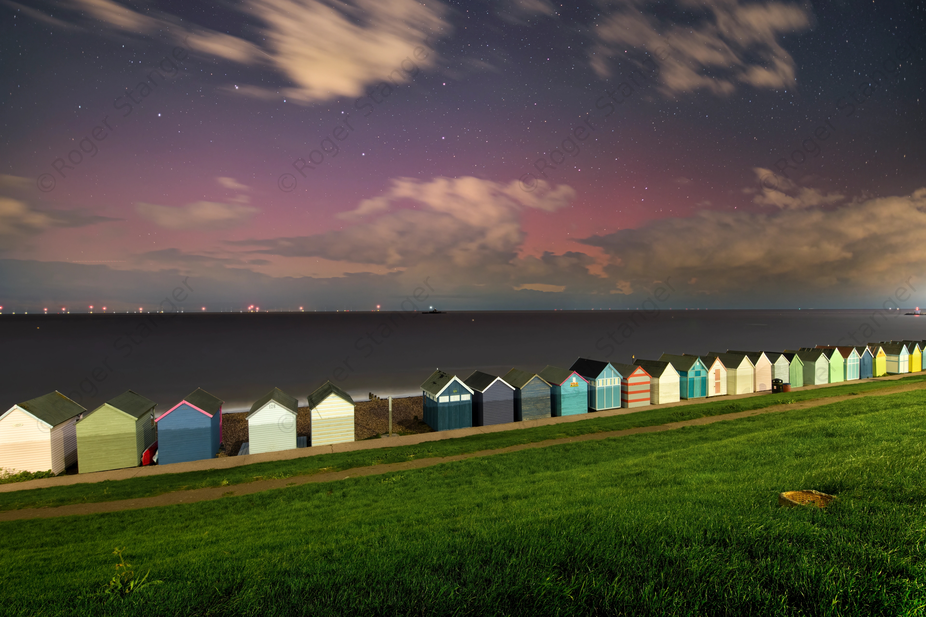 Herne Bay Northern Lights Beach Huts