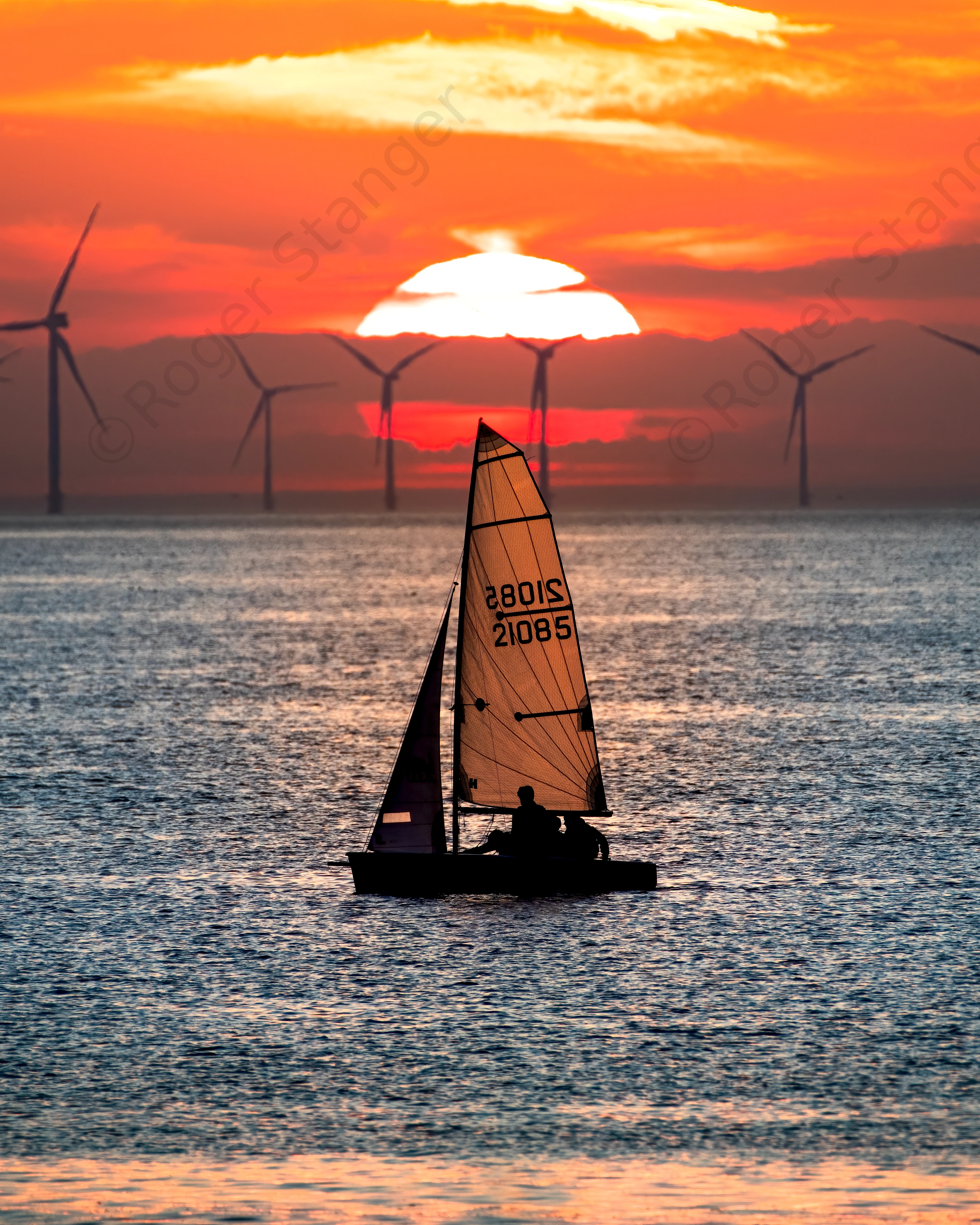 Minnis Bay Yacht at Sunset