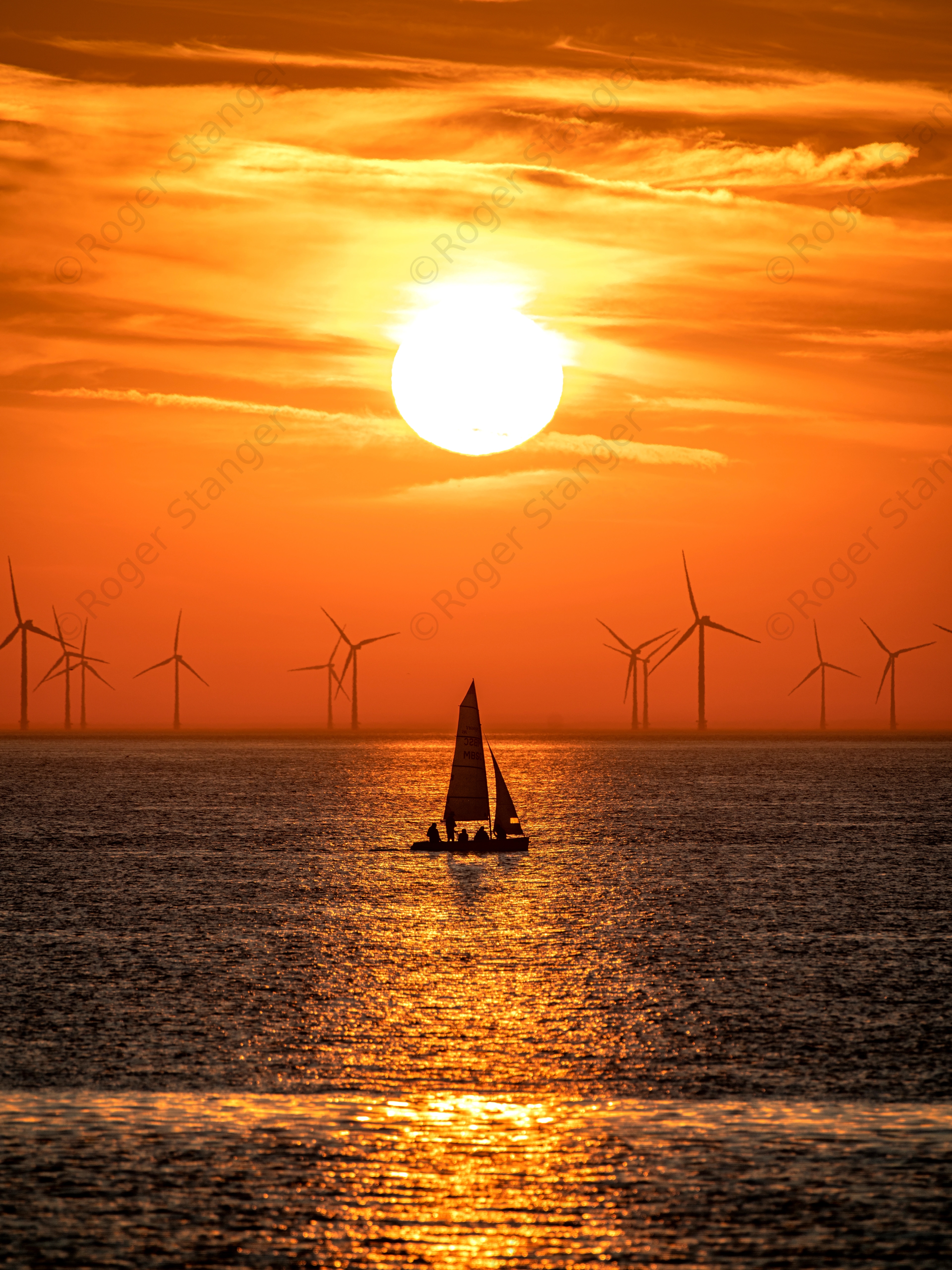 Minnis Bay Sunset And Yacht 2