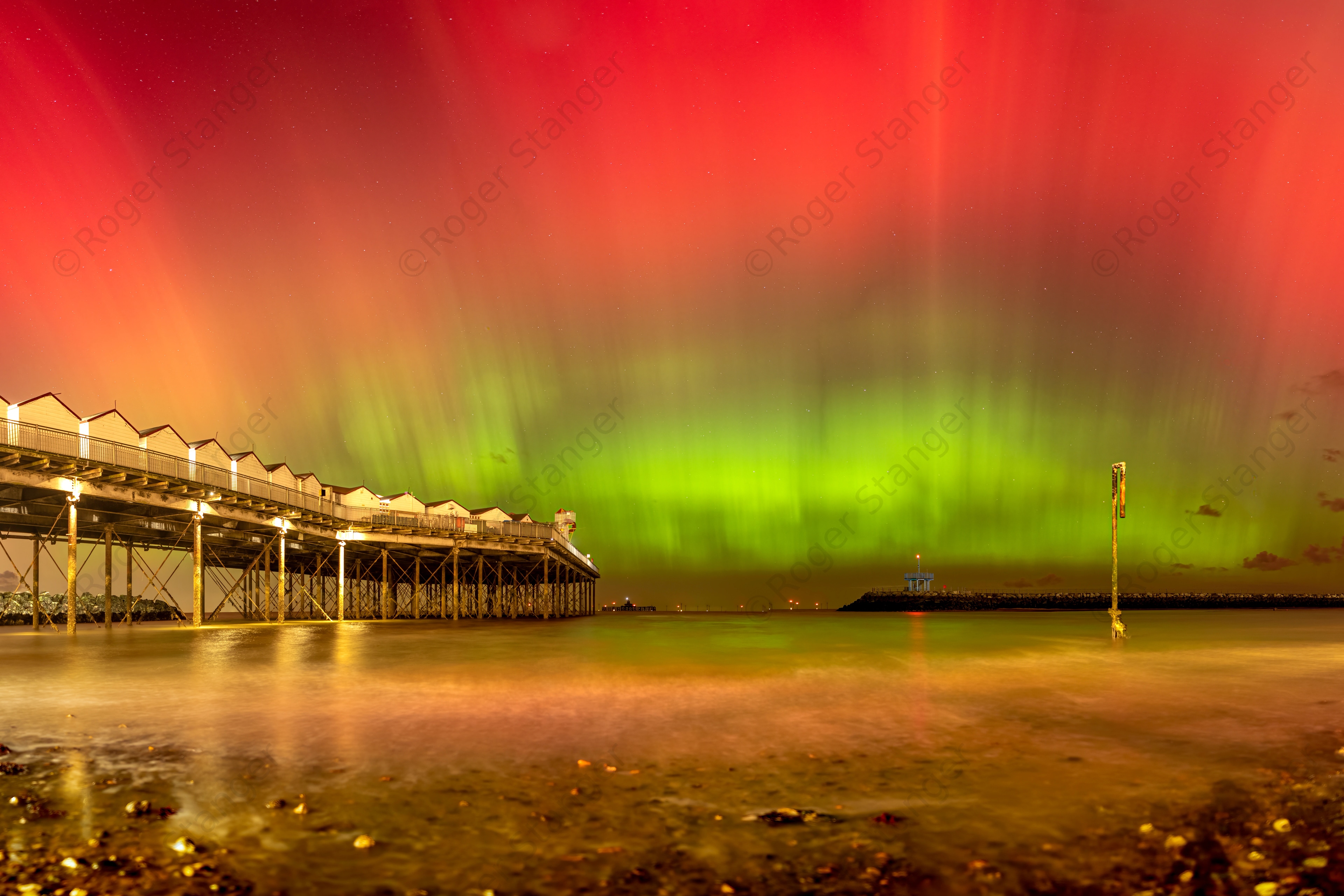 Herne Bay Pier and Aurora October