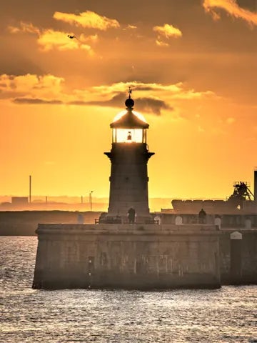 Ramsgate Sun In Lighthouse 4 X 3 