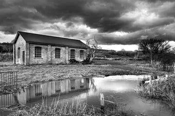 Hersden Chislet Pump House Black and White