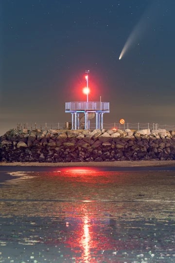 Herne Bay Comet Neowise