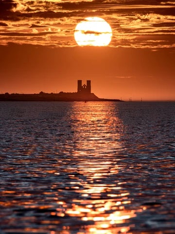 Reculver Sunset From Minnis Bay