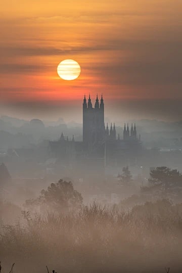 Cathedral Sunrise In The Mist