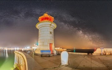 Ramsgate Lighthouse Milky Way 