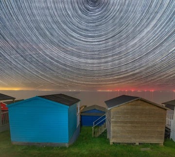 Tankerton Star Trails  (please note this is 10 x 9 not 1:1 ratio)