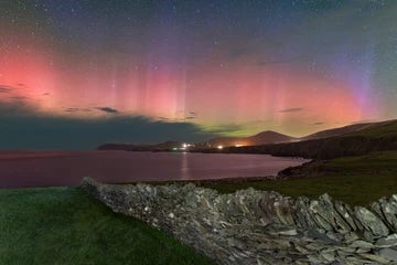 Ireland Dunmore Head Northern Lights 