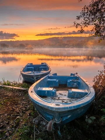 Fordwich Sunrise With Boats